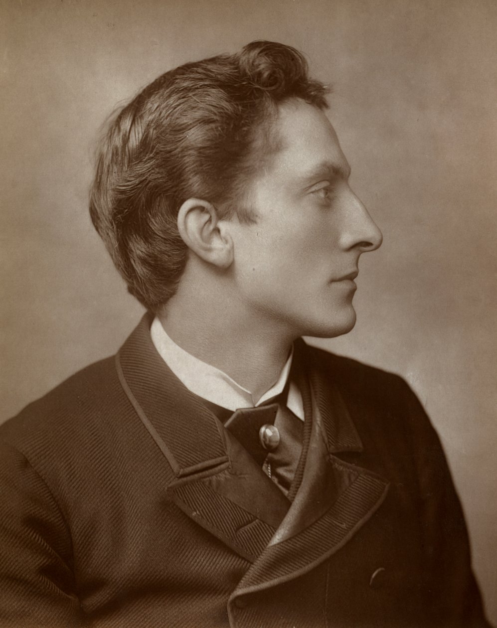Johnston Forbes-Robertson, İngiliz aktör, 1883 by St James