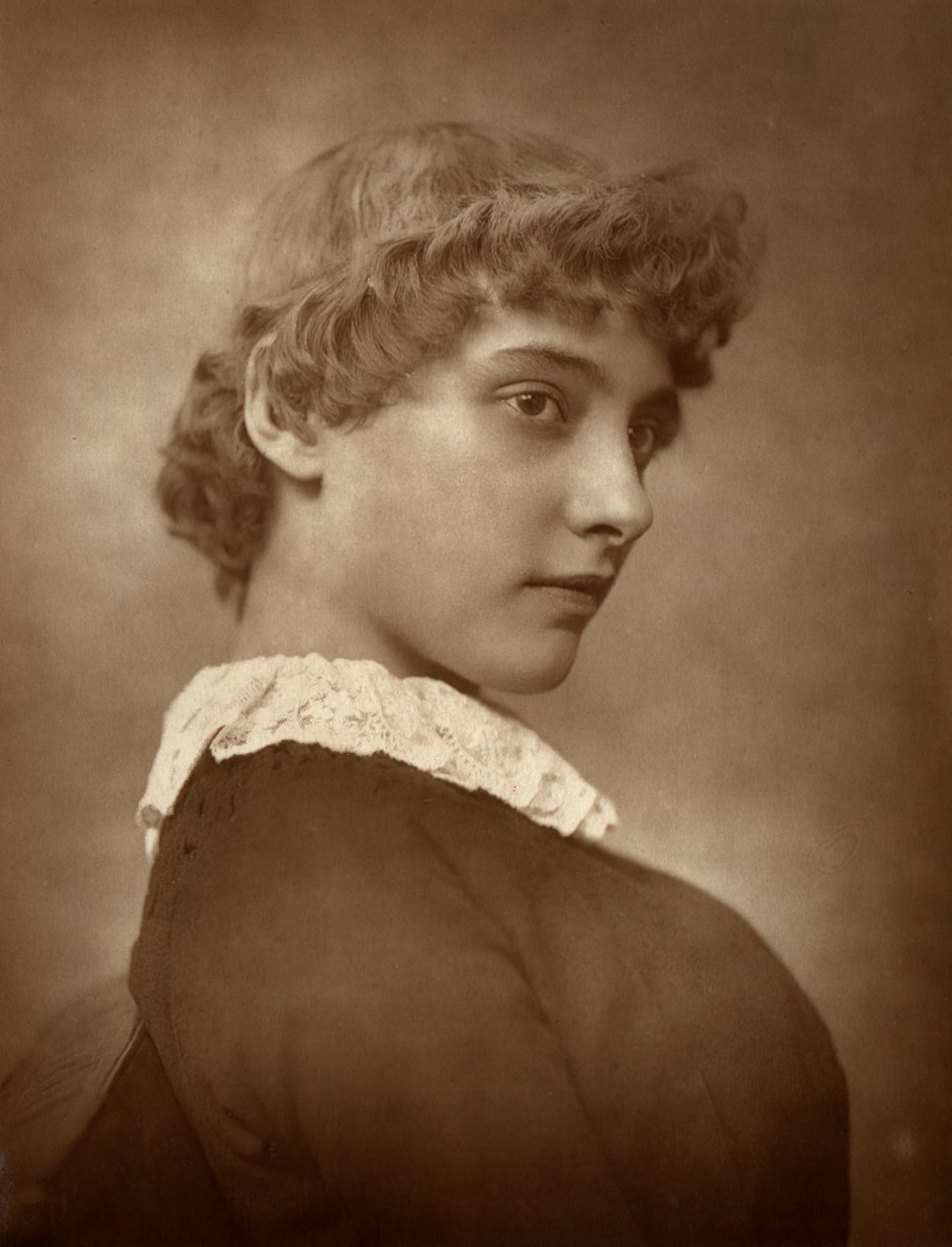 Marie Linden, oyuncu, 1883 by St James