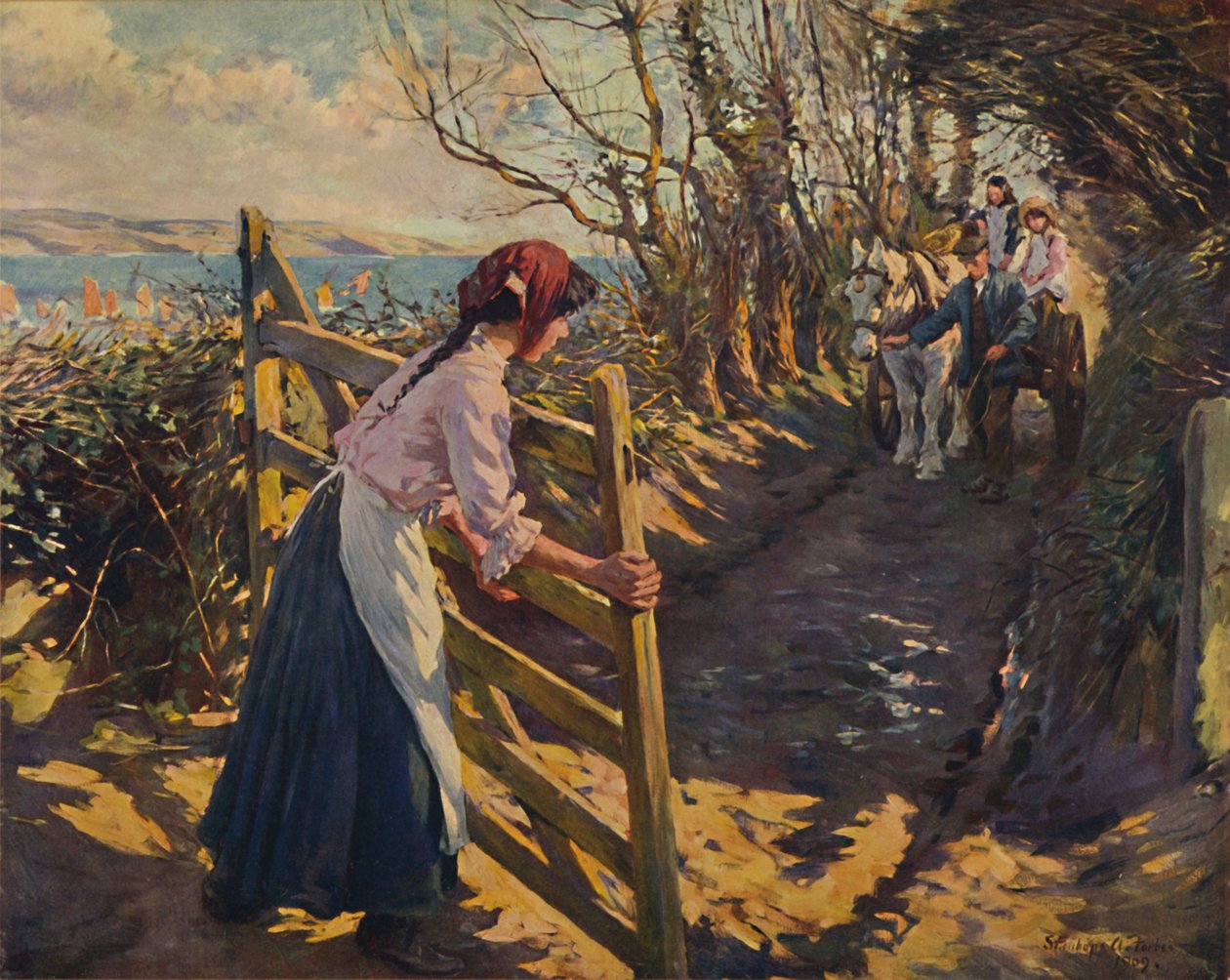 Şubat Güneşi, 1909. by Elizabeth Adela Stanhope Forbes