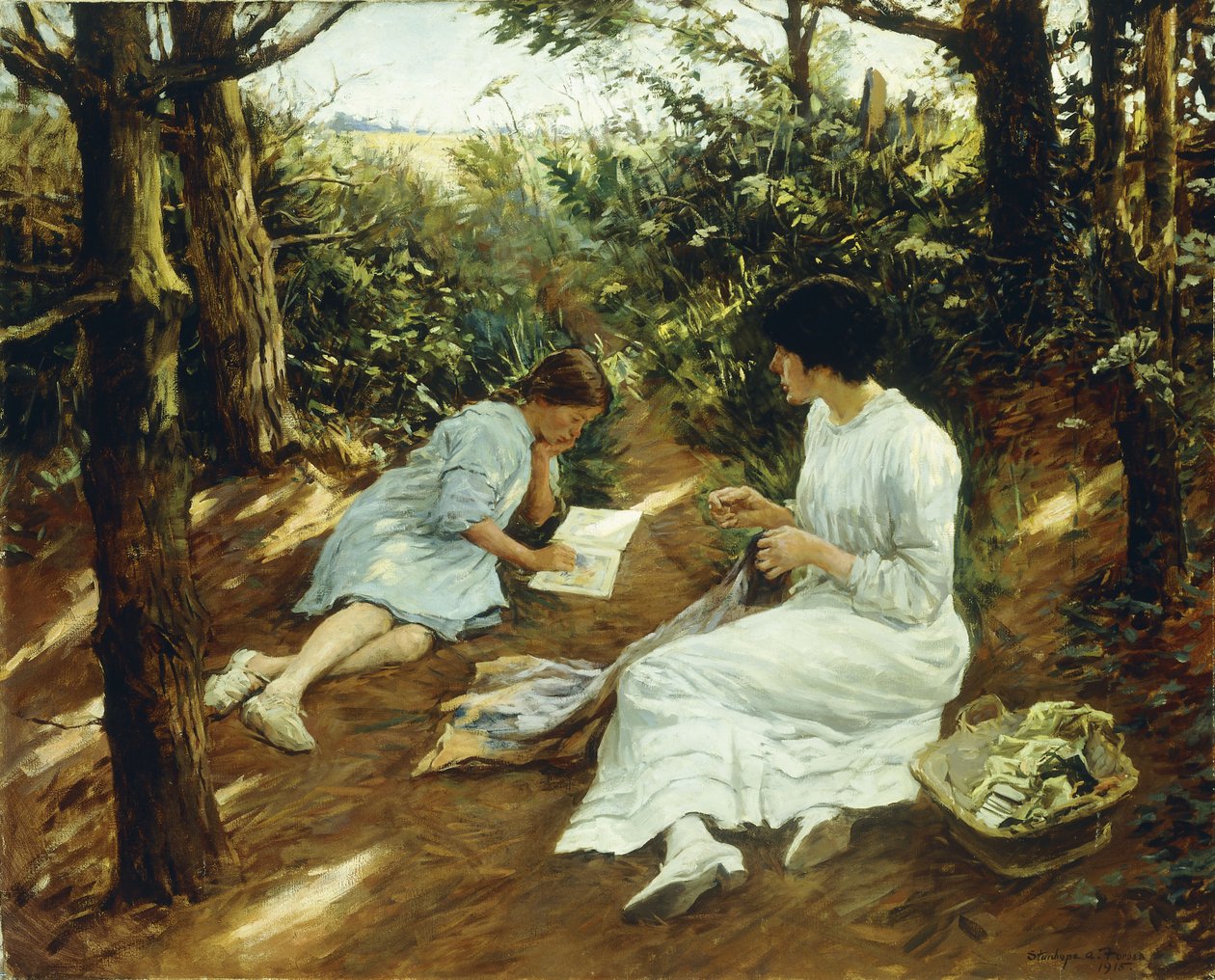Çamların Arasında by Stanhope Alexander Forbes