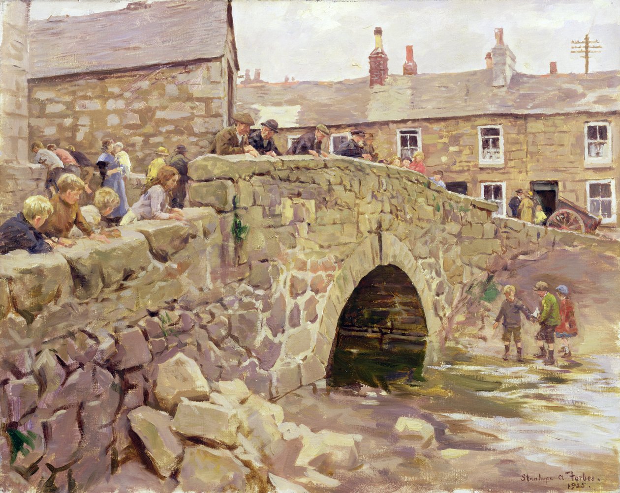 Köprüde by Stanhope Alexander Forbes