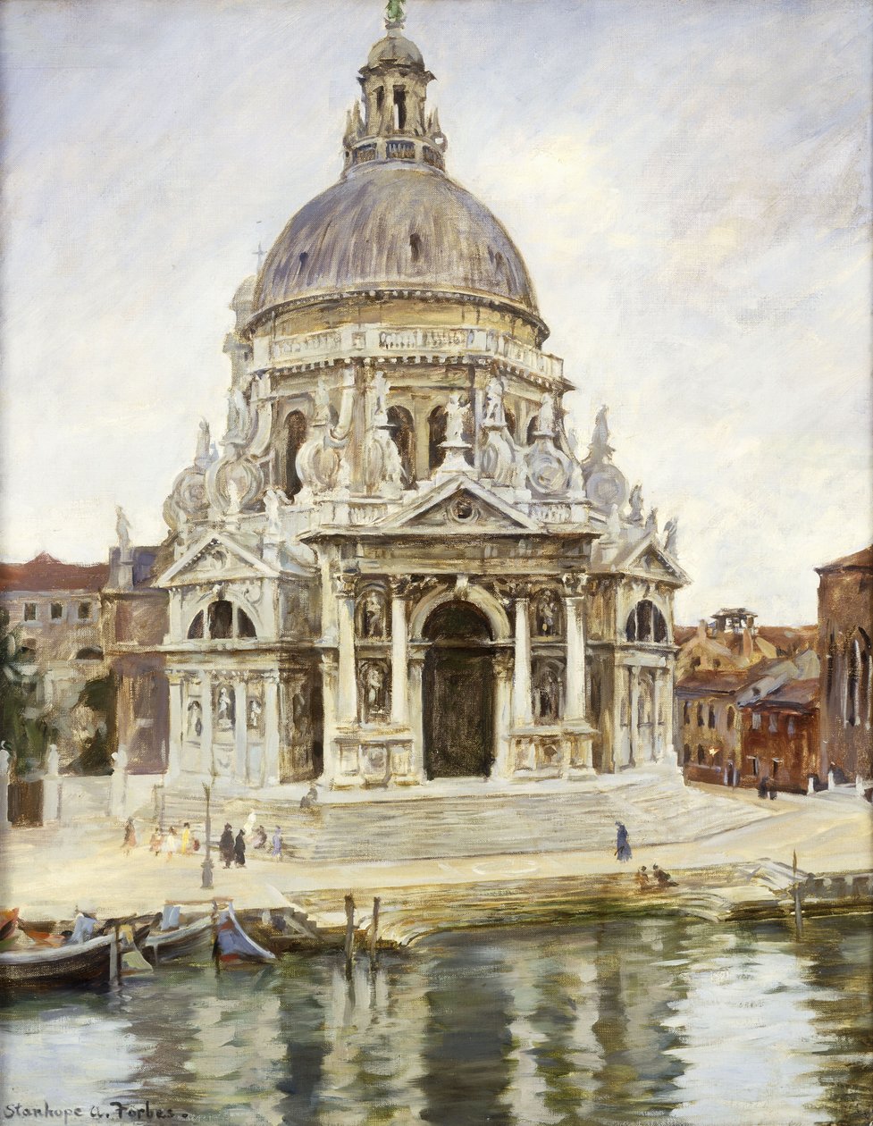 Santa Maria della Selamı (tuval üzerine yağlı boya) by Stanhope Alexander Forbes