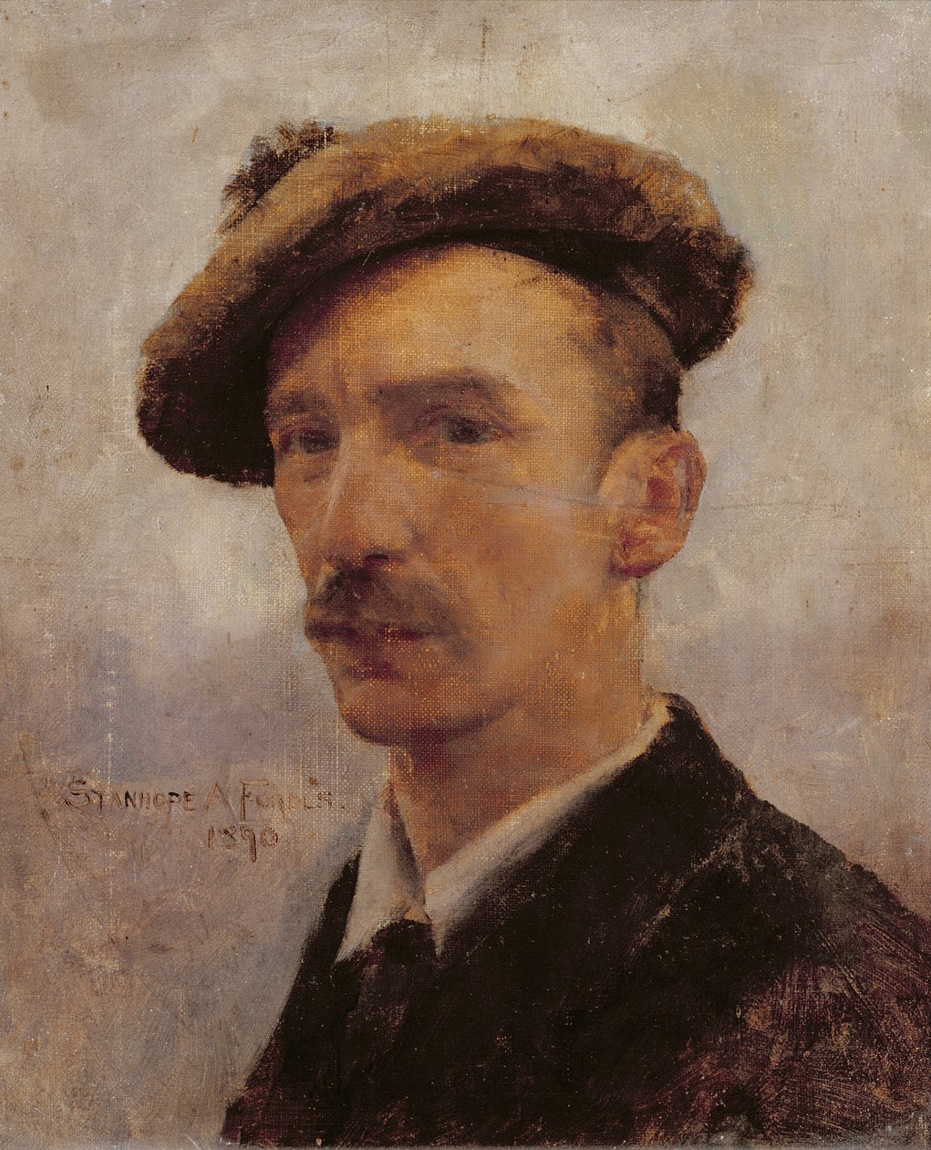 kendi portre by Stanhope Alexander Forbes