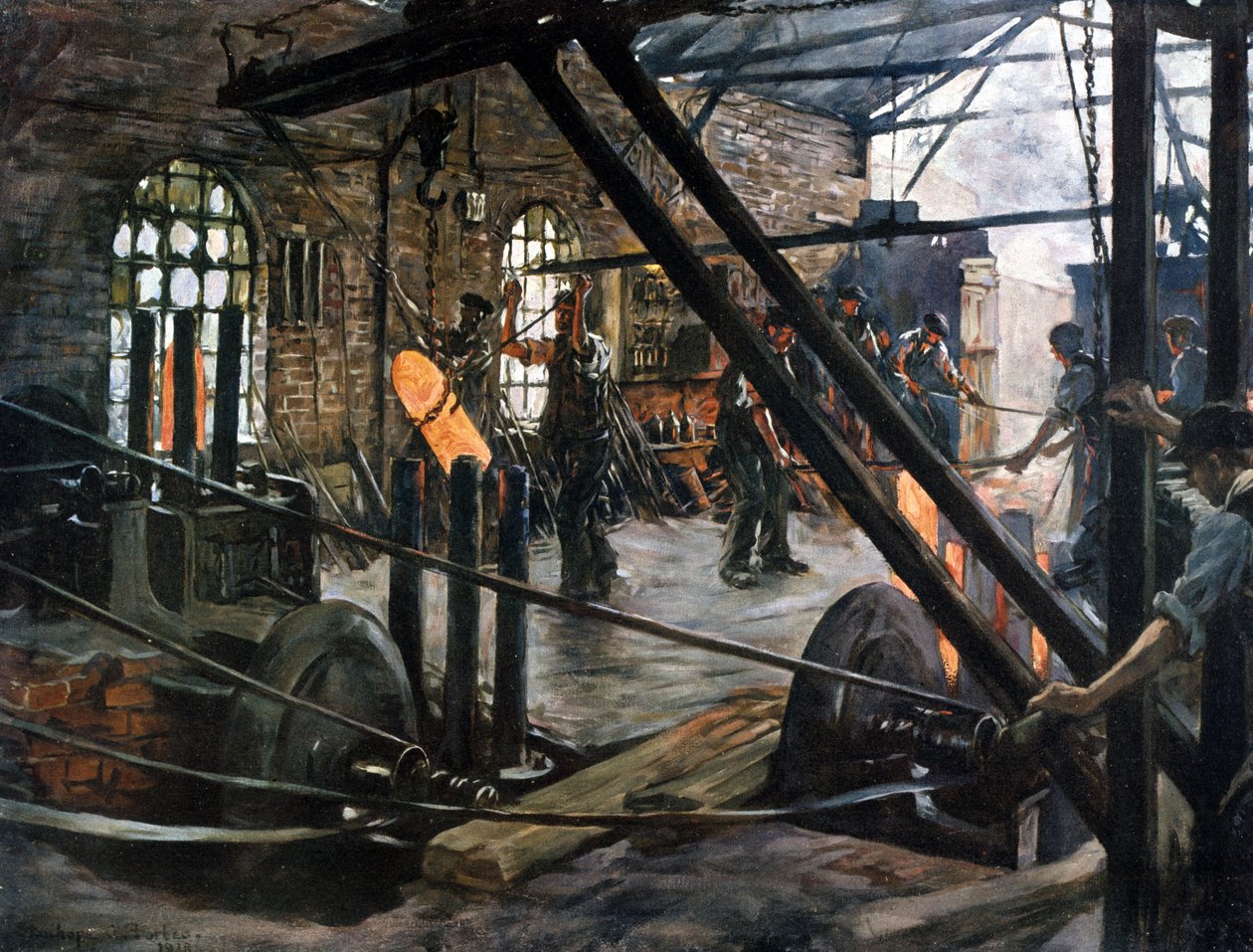 Kabuk İşçileri by Stanhope Alexander Forbes
