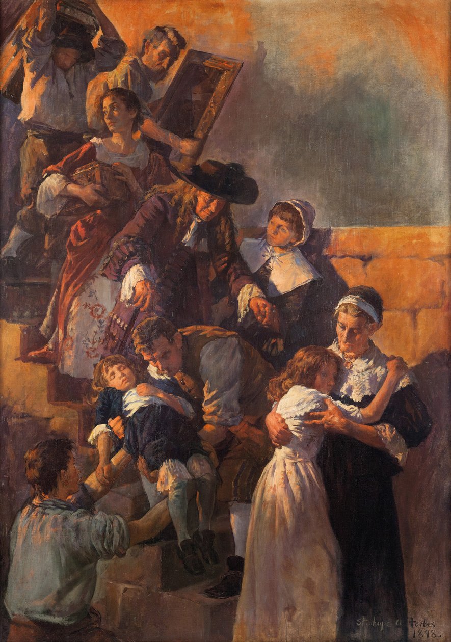 Büyük Londra Yangını, 1666, 1898. by Stanhope Alexander Forbes
