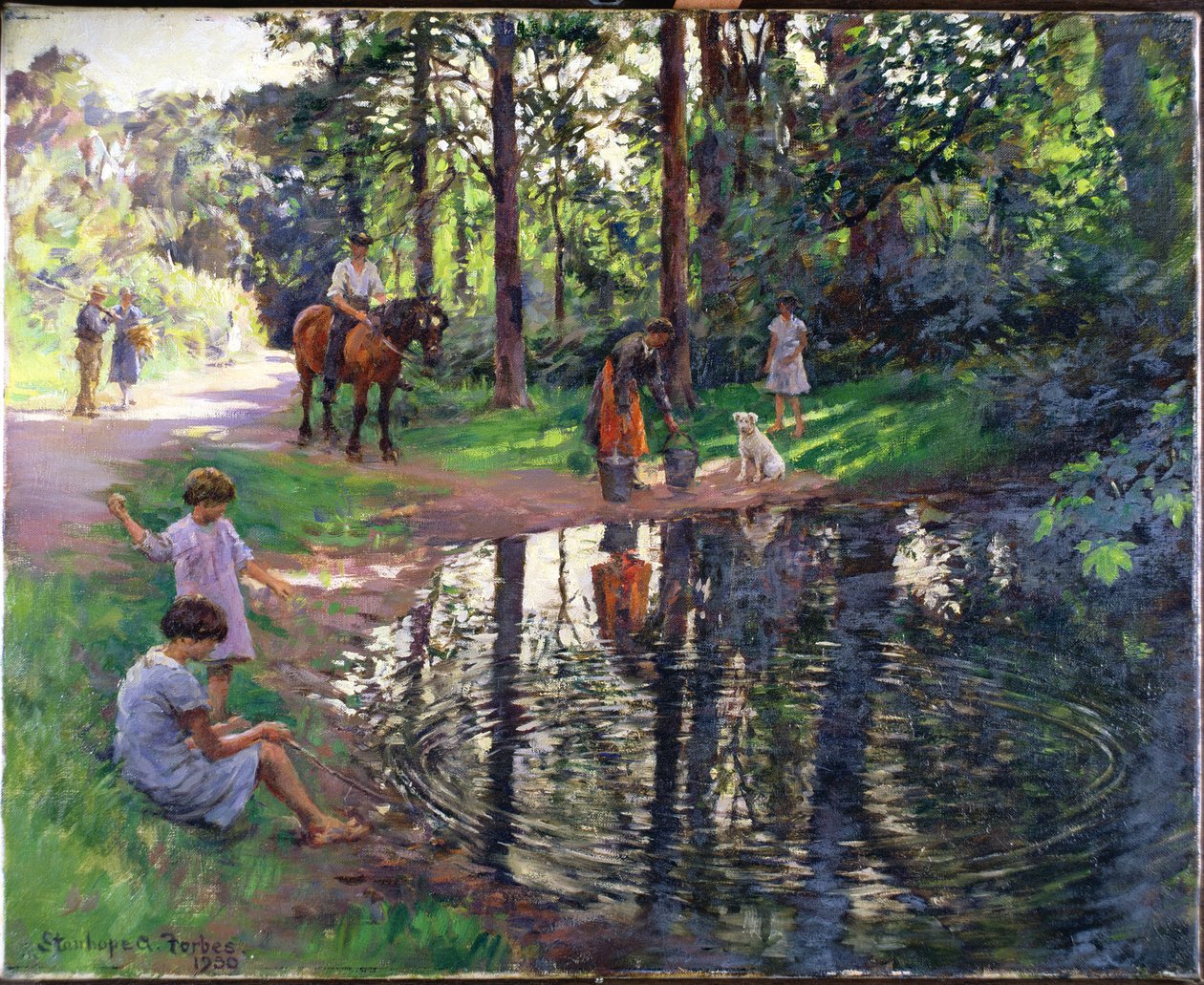 Gölet by Stanhope Alexander Forbes