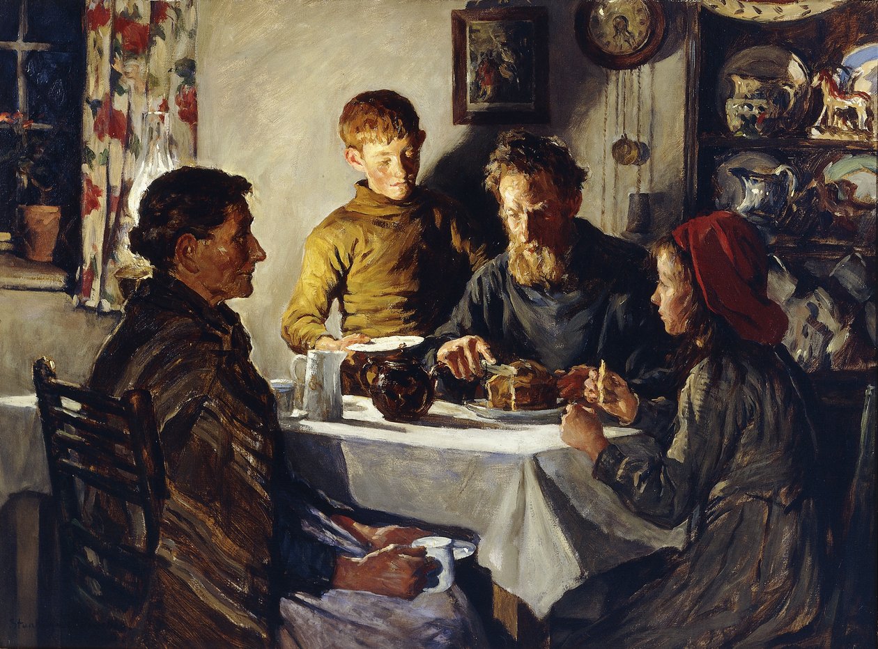 safranlı kek by Stanhope Alexander Forbes
