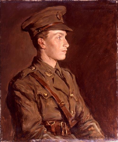 William Alexander Stanhope Forbes (26 Mayıs 1893-3 Eylül 1916) 1916 (tuval üzerine yağlı boya) by Stanhope Alexander Forbes