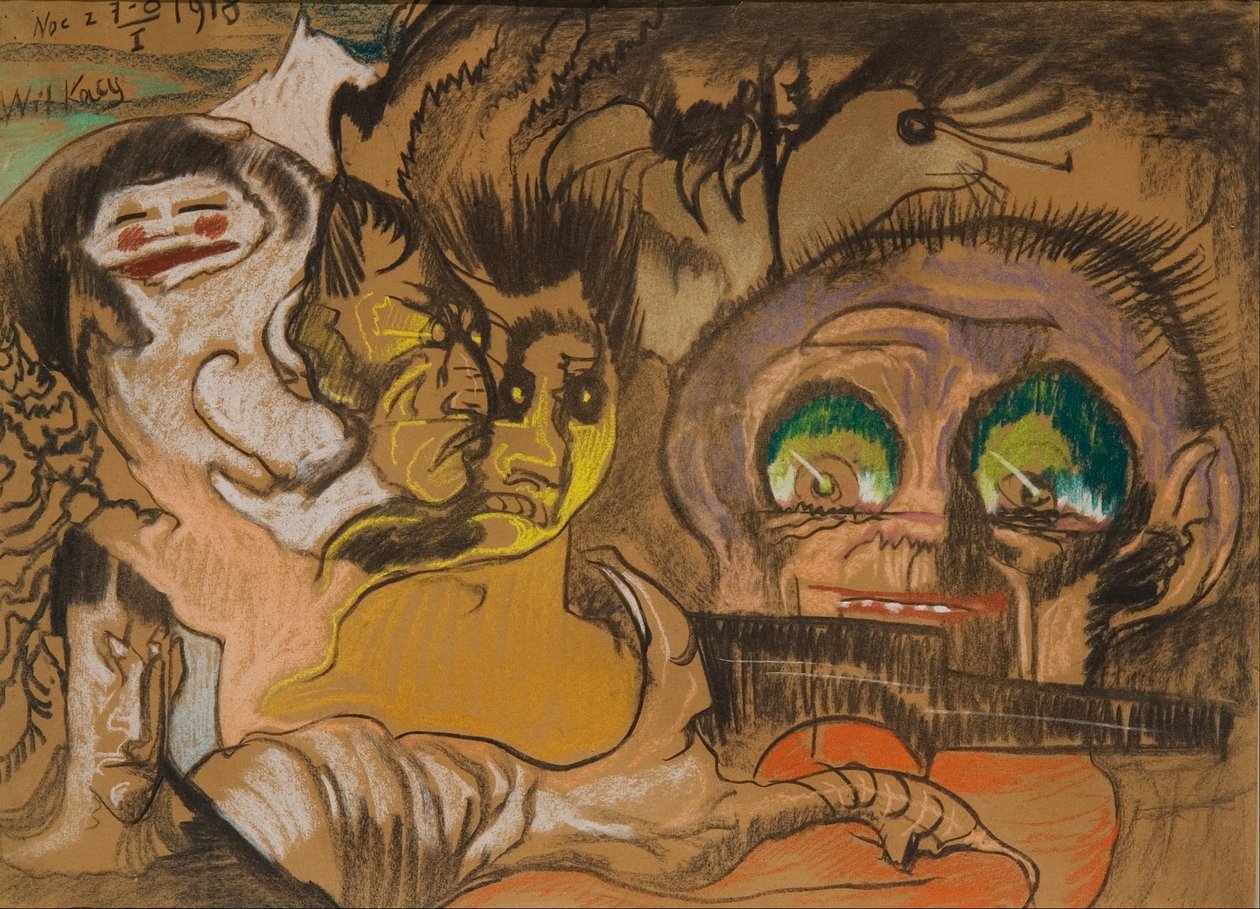 Yeşil göz teması by Stanislaw Ignacy Witkiewicz