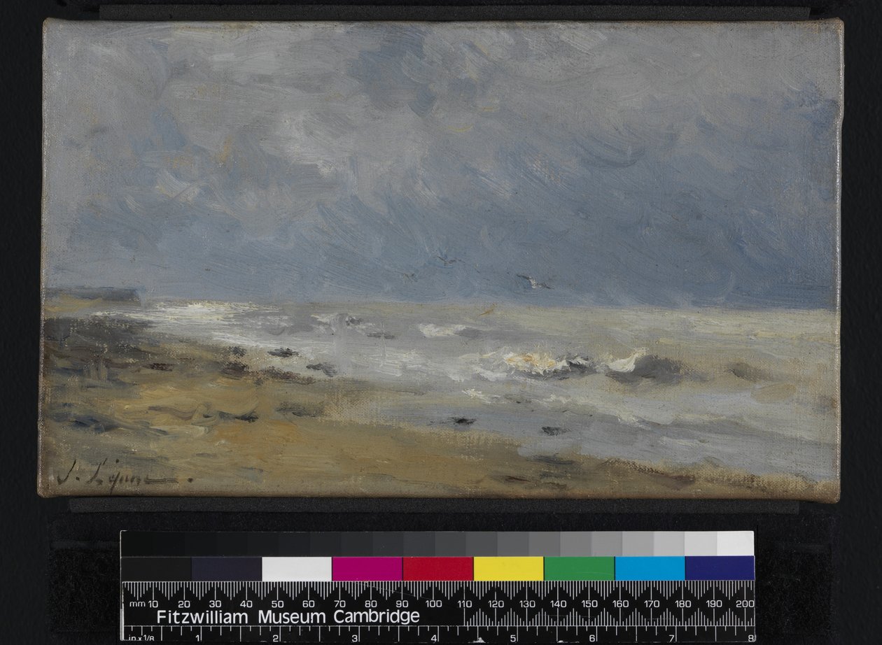 The Coast of Normandy  by Stanislas Victor Edouard Lepine