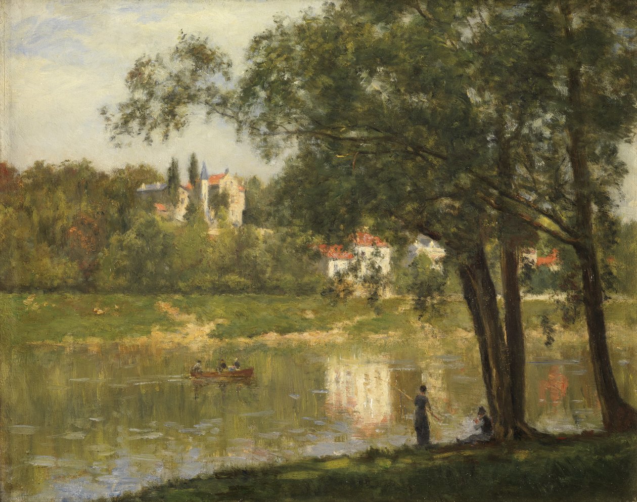 Grande Jatte Adası, c.1877-82 by Stanislas Victor Edouard Lepine