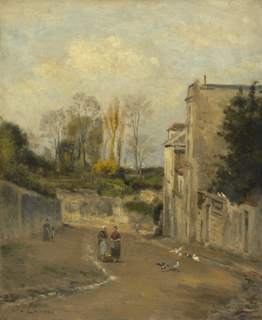 Montmartre, rue Cortot, c.1872-76 by Stanislas Victor Edouard Lepine
