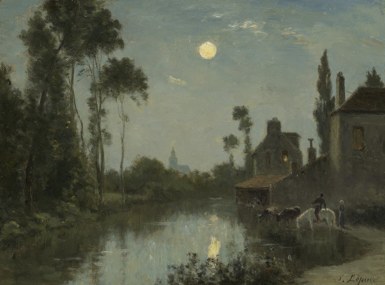 Mehtaplı Nehir, c.1866-?70 by Stanislas Victor Edouard Lepine