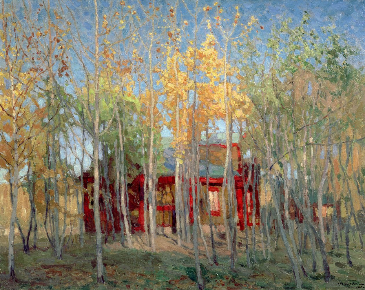 Altın Sonbahar, 1901 by Stanislav Joulianovitch Joukovski