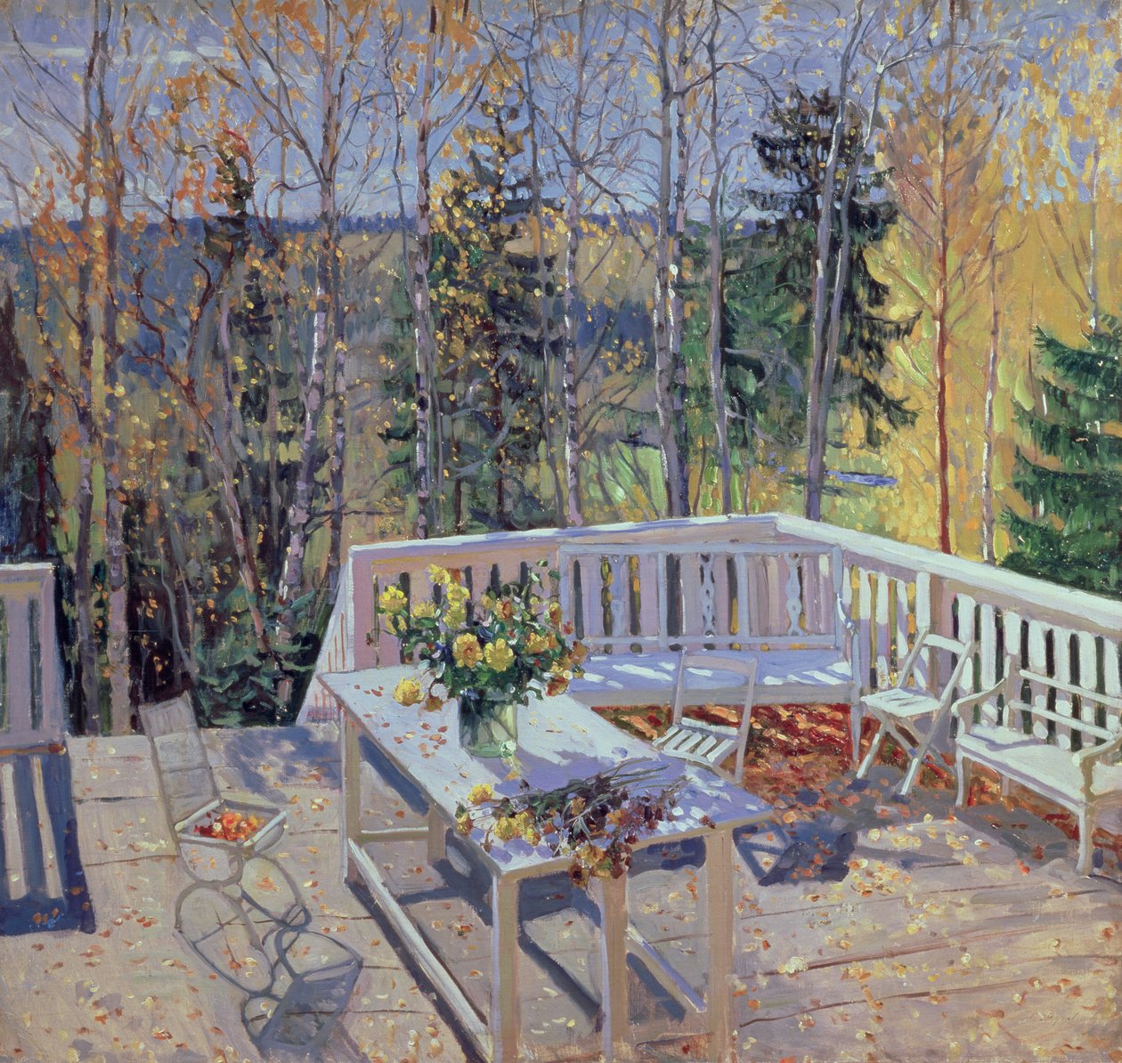 Issız Teras, 1911 by Stanislav Schukovsky