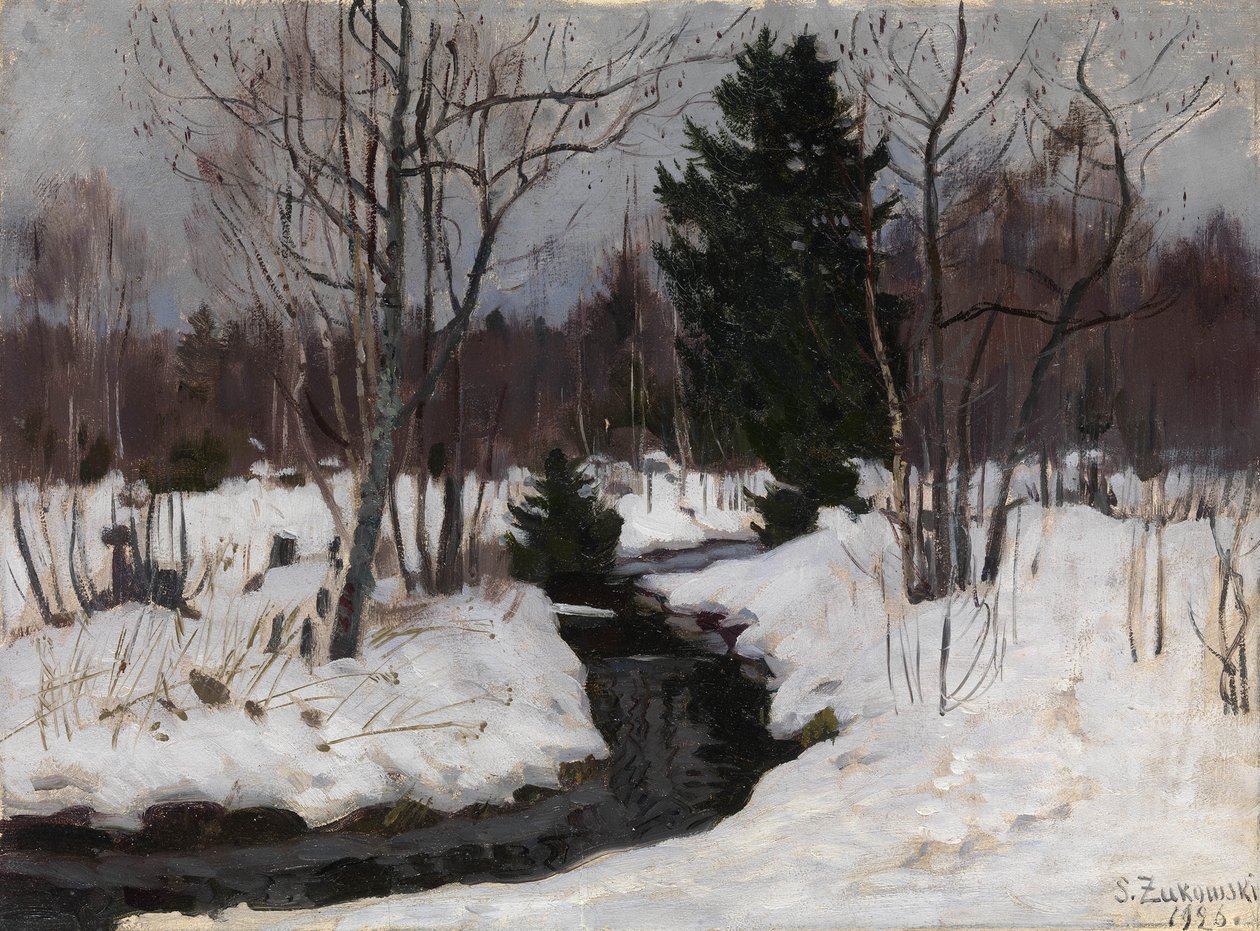 Erken İlkbahar, 1926 by Stanislav Julianovic Zukovskij