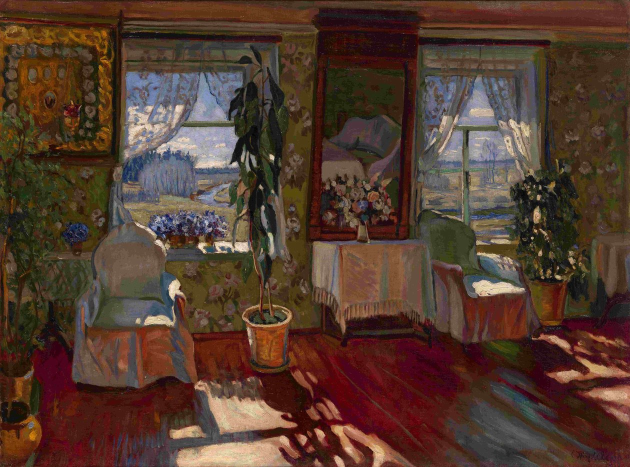 İçişleri, 1917 by Stanislav Yulianovich Zhukovsky
