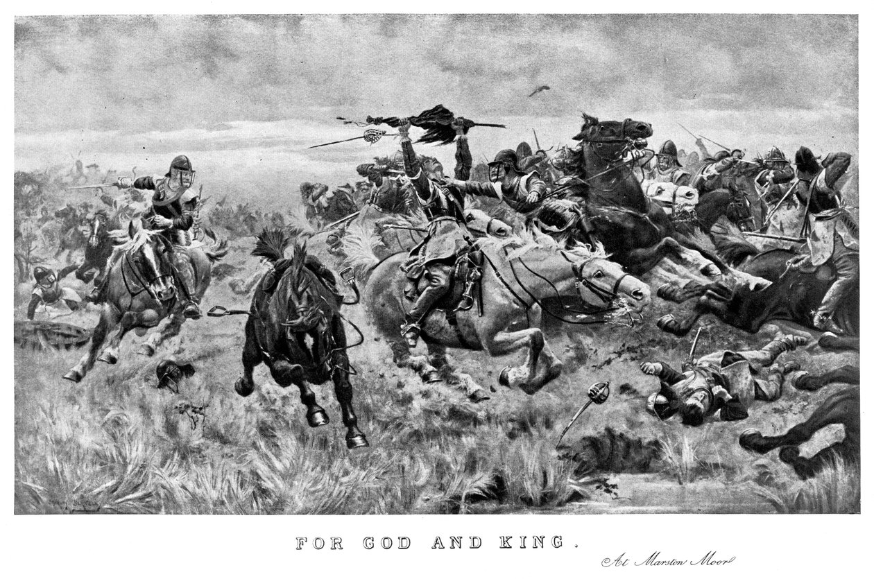 Tanrı ve Kral için, Marston Moor, 1644, 1893. by Stanley Berkeley