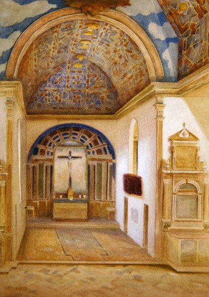 Cintra Sarayı: İç by Stanley Inchbold