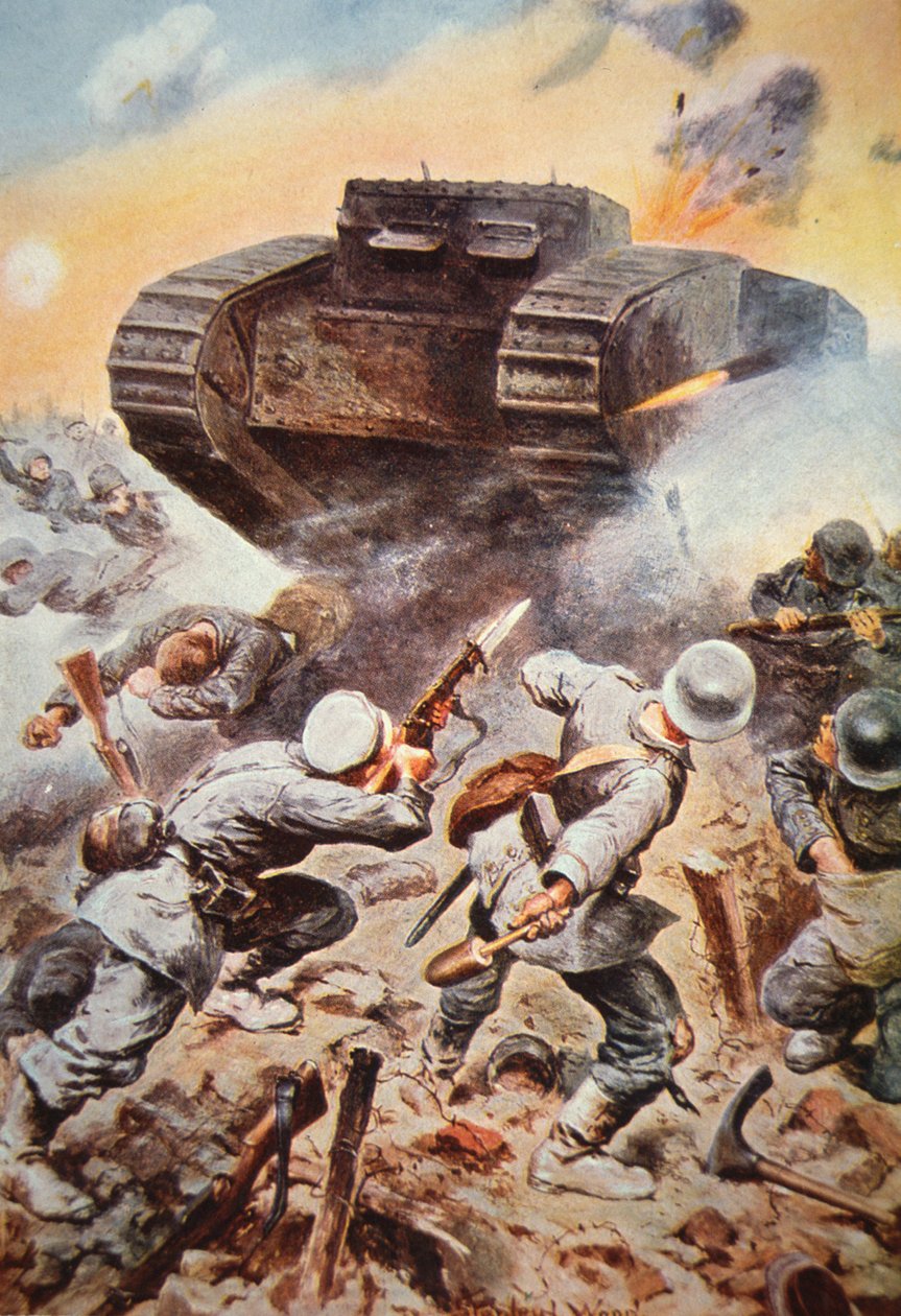 İngiliz tankı, Birinci Dünya Savaşı
