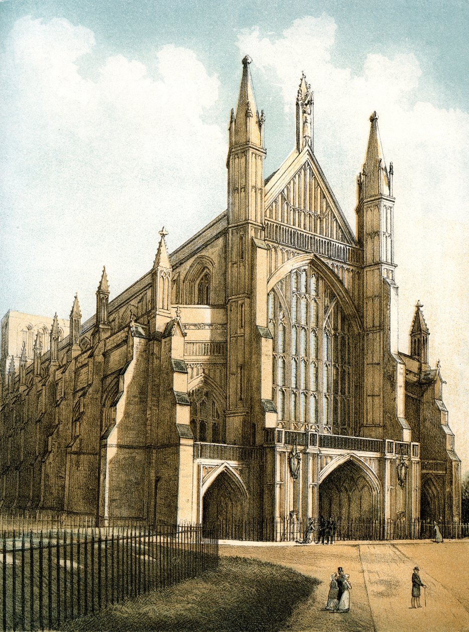 Winchester Katedrali, Hampshire, c1870 by Stannard and Son