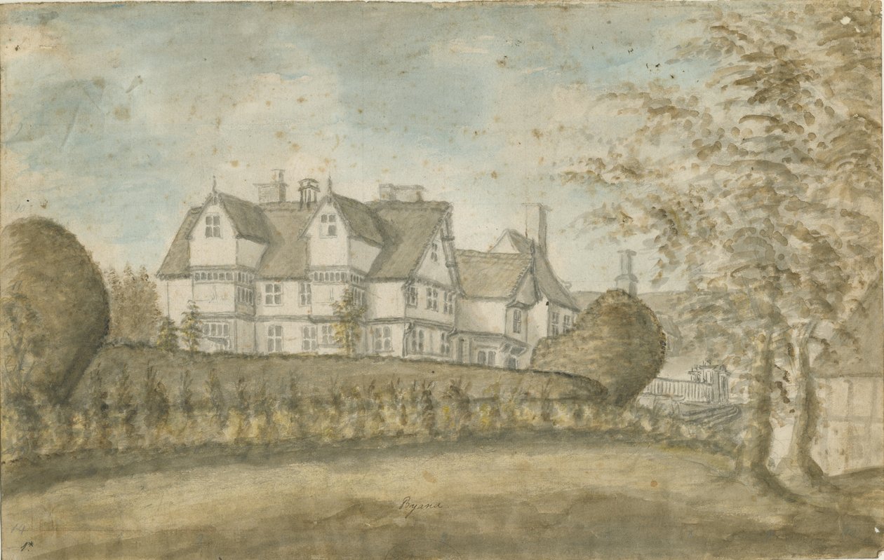 Eccleshall - Biana Salonu: sulu boya, nd [1795] by Stebbing Shaw
