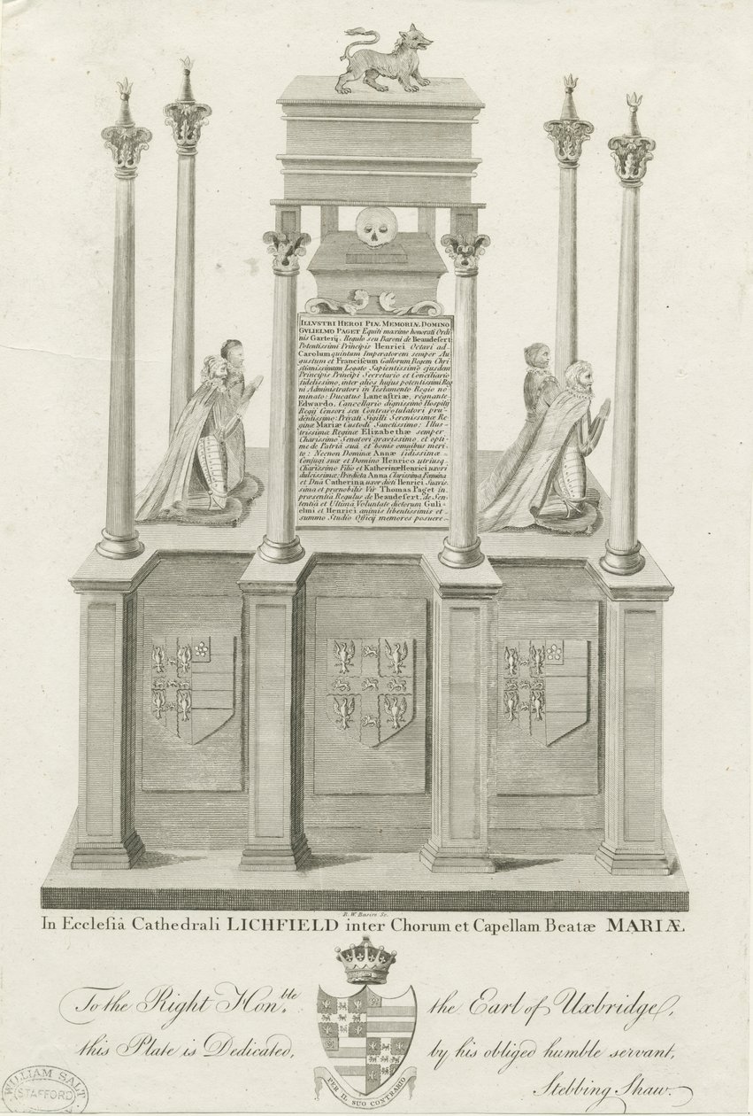 Lichfield Katedrali - William Paget