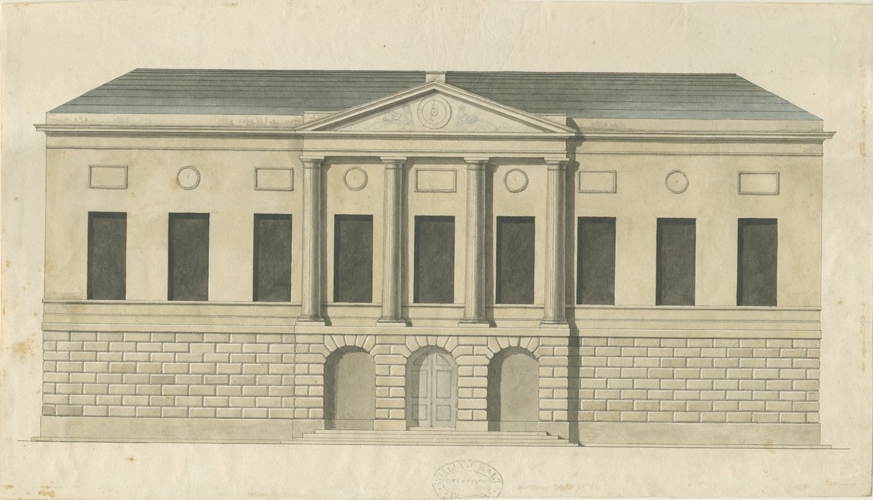 Stafford - County Hapishanesi: suluboya resim, ndc 1794] (resim) by Stebbing Shaw