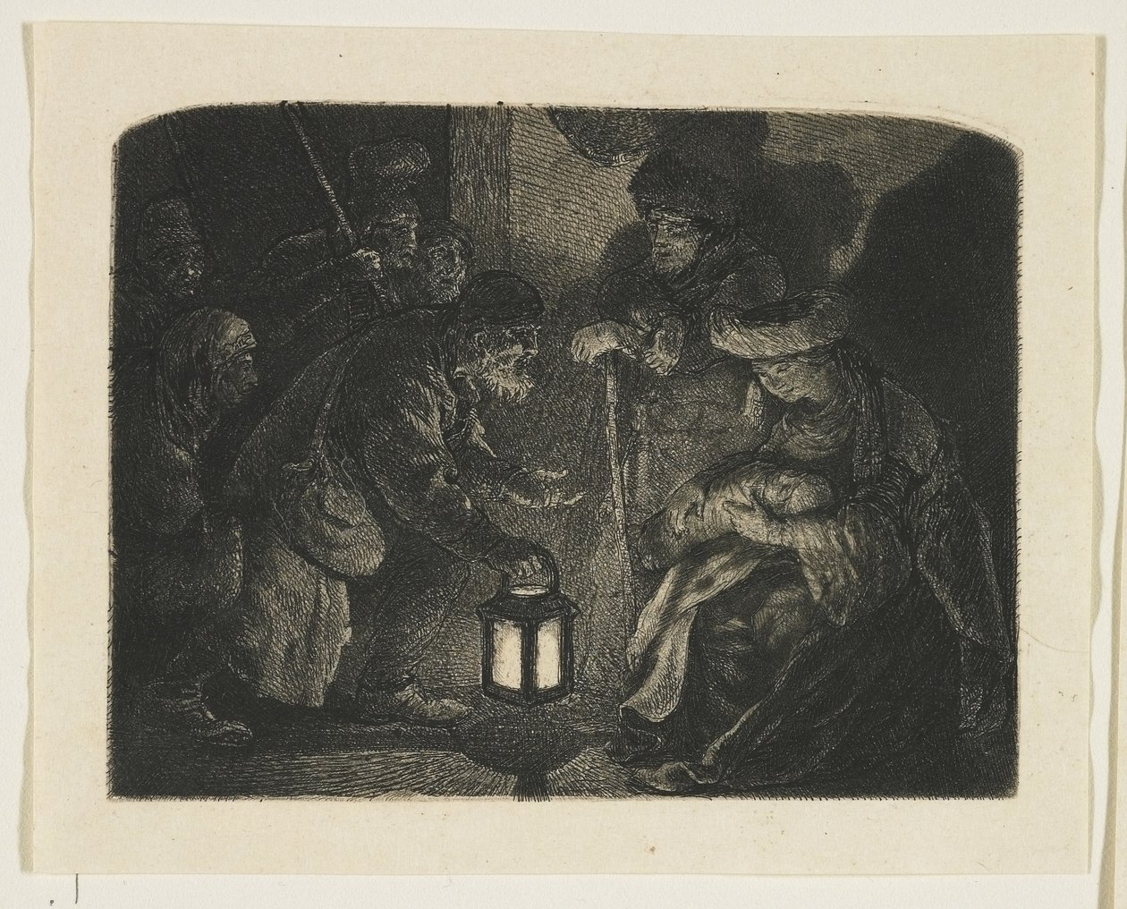 Çobanların Hayranlığı by Stefan Juliusz Norblin de la Gourdaine