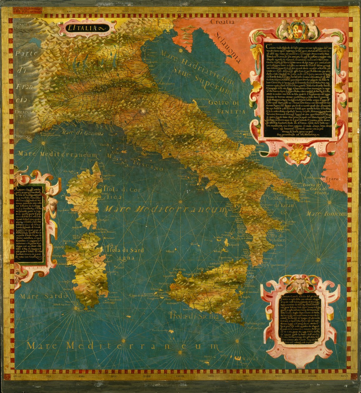 İtalya by Stefano Bonsignori 1589