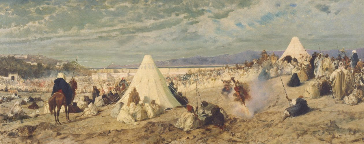 Cebelitarık Boğazı, Tanca by Stefano Ussi