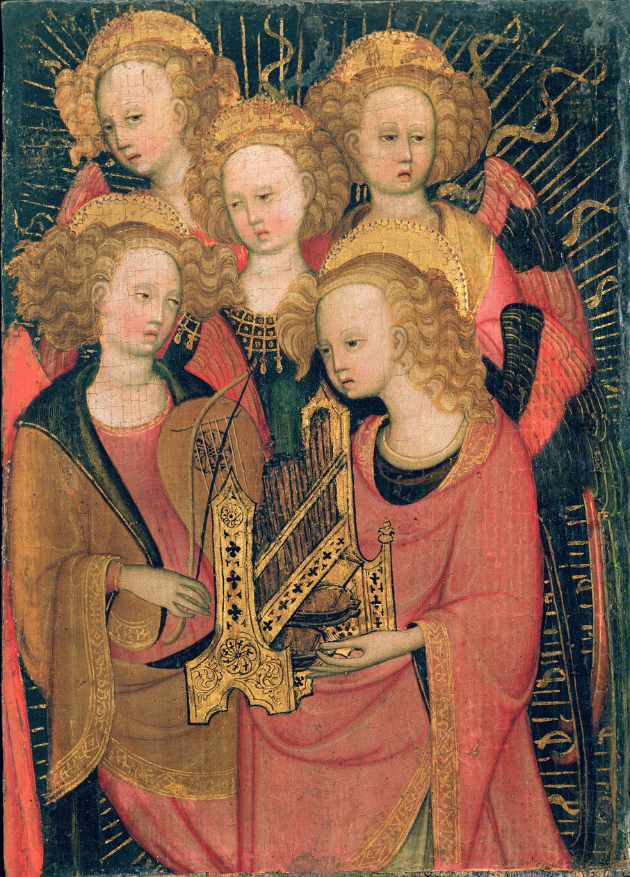 melek müzisyenler by Stefano di Giovanni da Verona