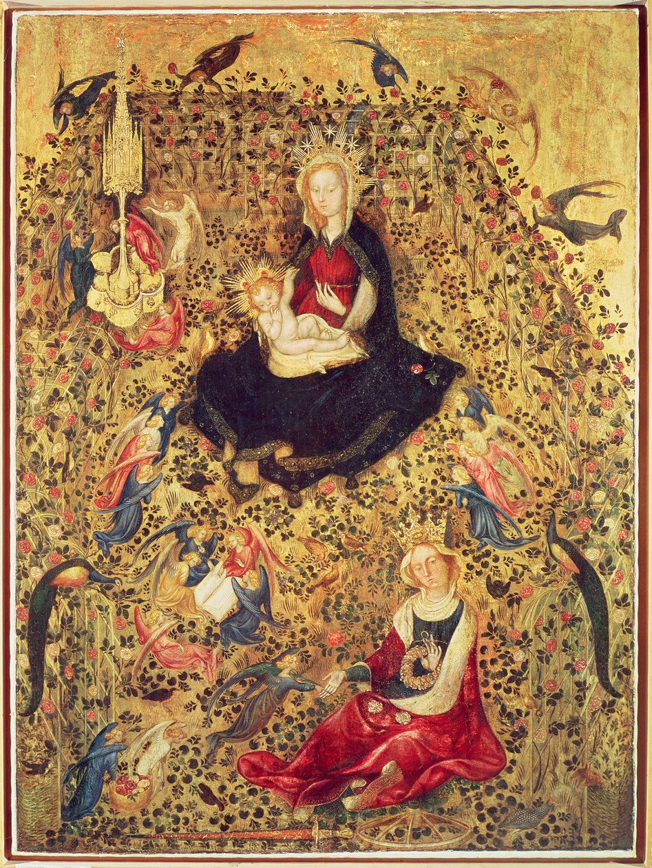 Gül Çalılı Madonna by Stefano di Giovanni da Verona