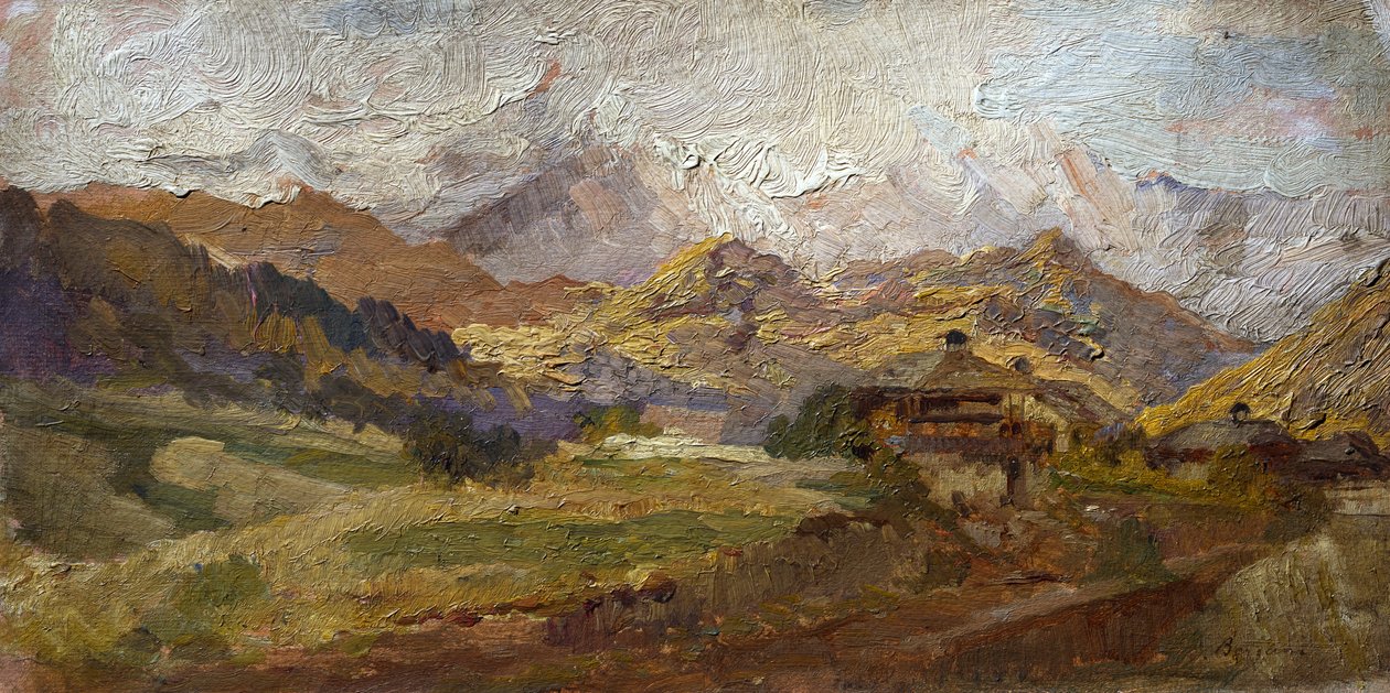 Spluga Dağı, Stefano Bersani (1872-1914) by Stefano Bersani