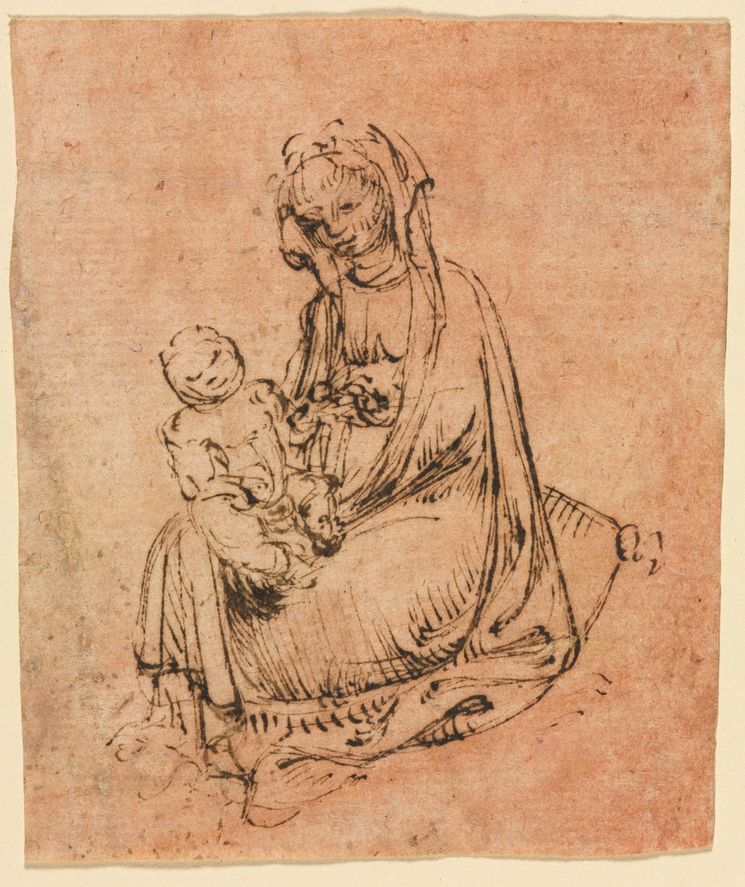 Madonna ve Çocuk, c. 144050. by Stefano da Zevio