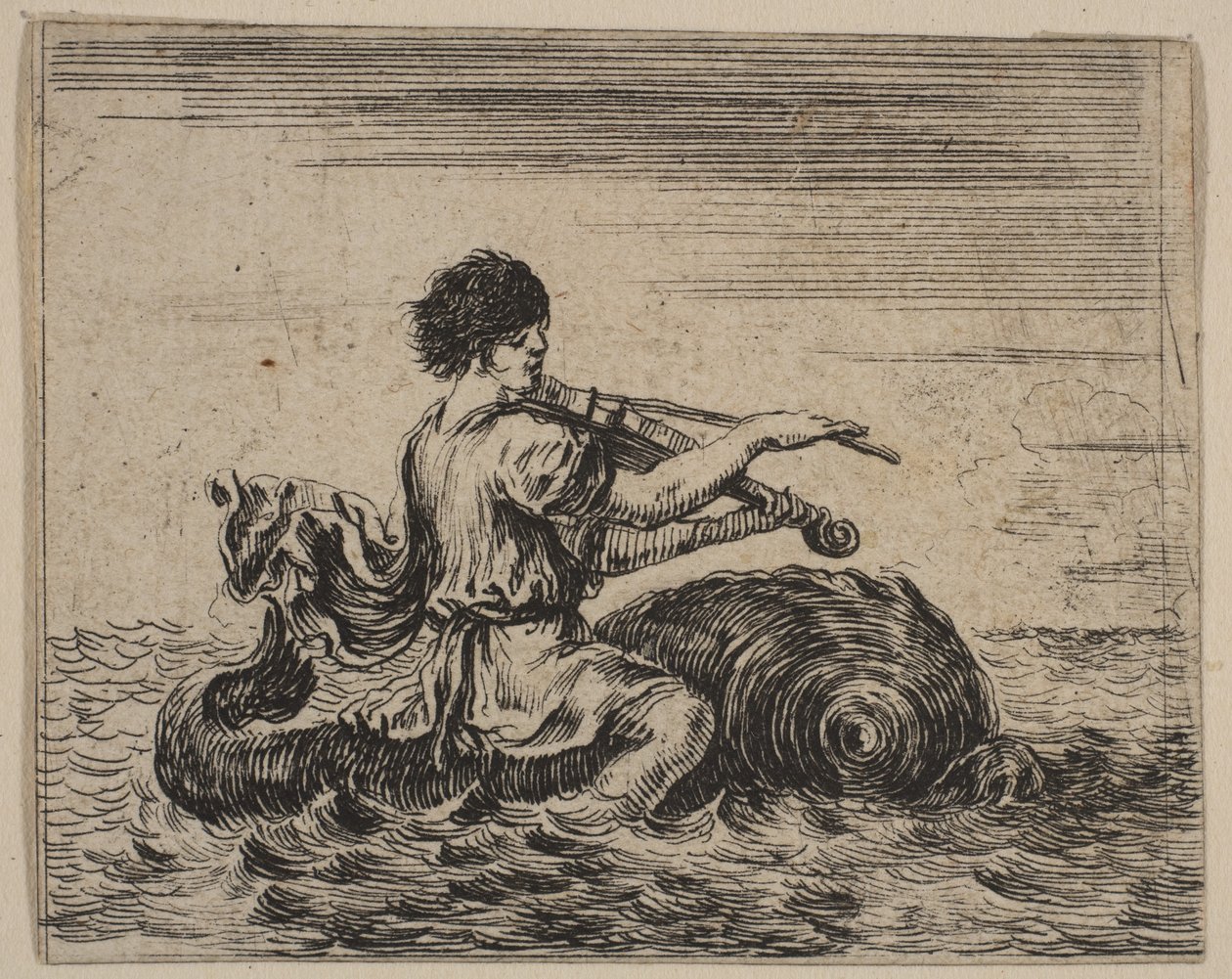 Mitoloji Oyunu Mitolojisinden Arion, 1644. by Stefano della Bella