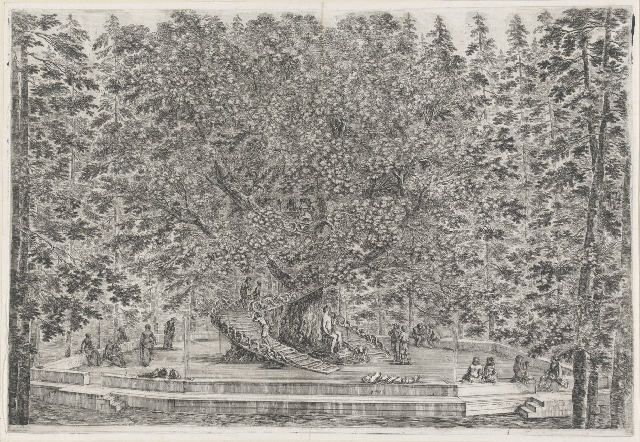 De tuin van Villa Pratolino
