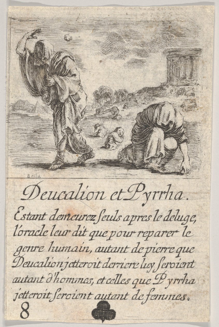 Deucalion ve Pyrrha, Game of Mythology Jeu de la Mythologie