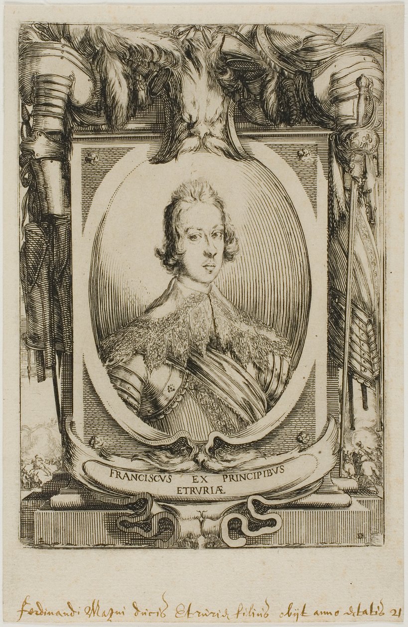 Francesco de Medici, Toskana Prensi by Stefano della Bella