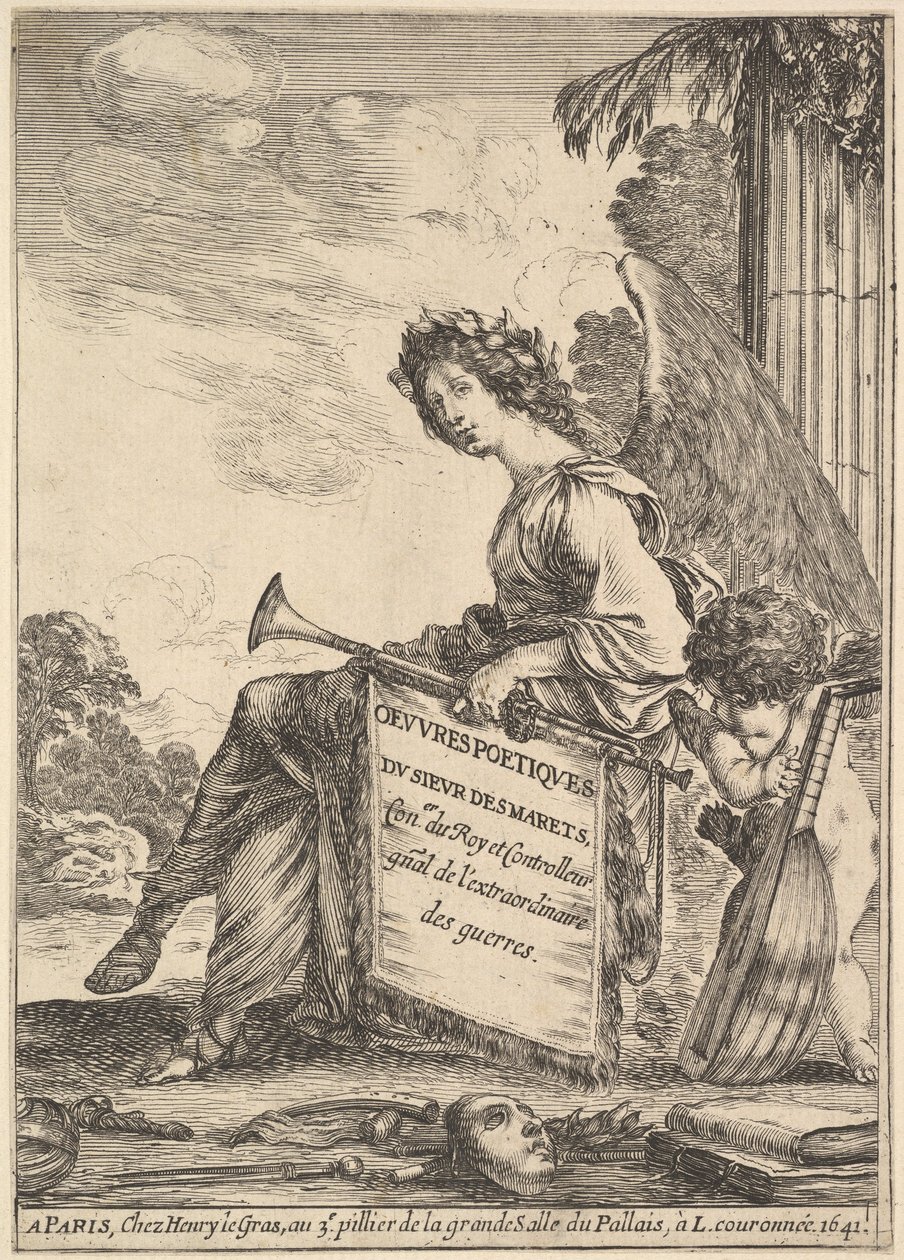 Desmarets Oeuvres poétiques de Desmarets