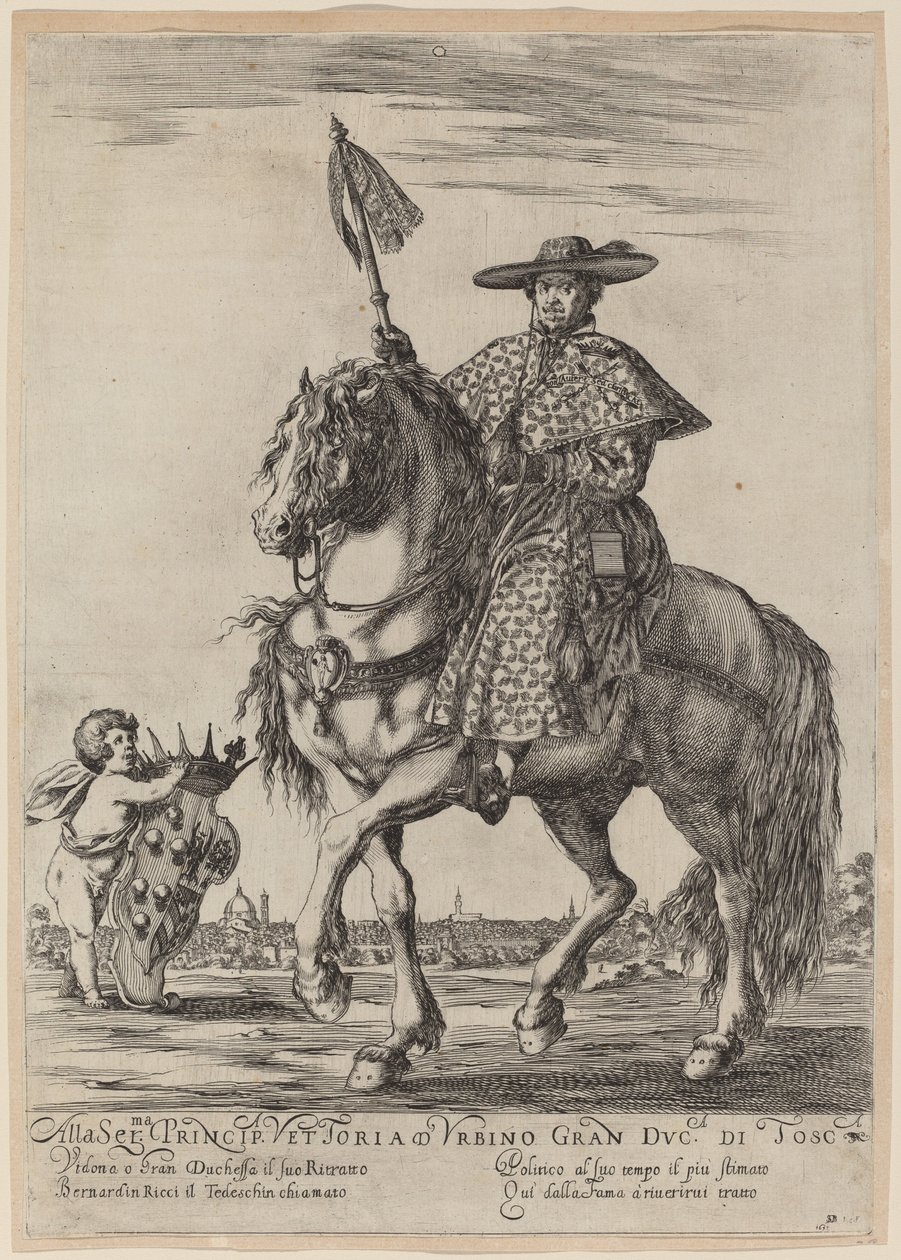 Tedeschino, 1637. by Stefano della Bella