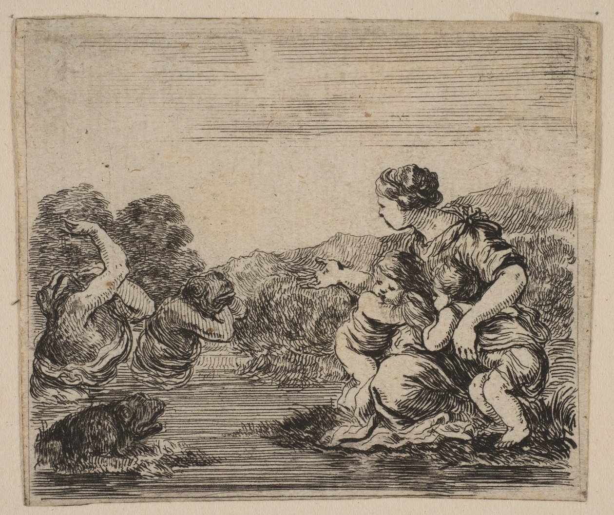 Mitoloji Oyunu Mitolojisinden Latona, 1644. by Stefano della Bella