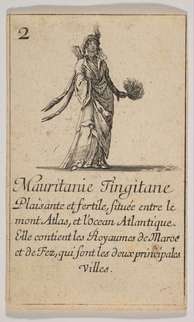Moritanya, 1644. by Stefano della Bella