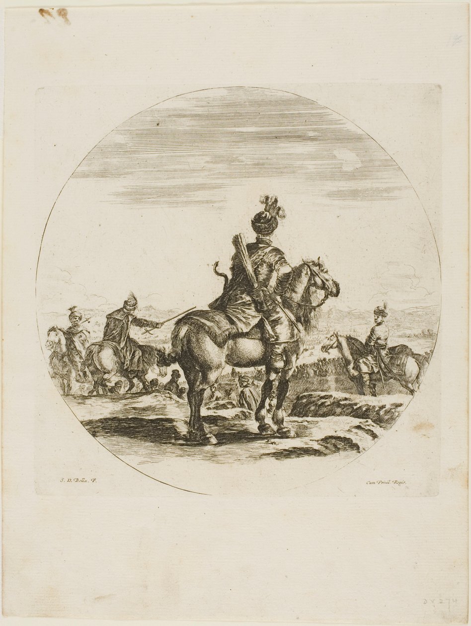 Polonyalı Süvari by Stefano della Bella