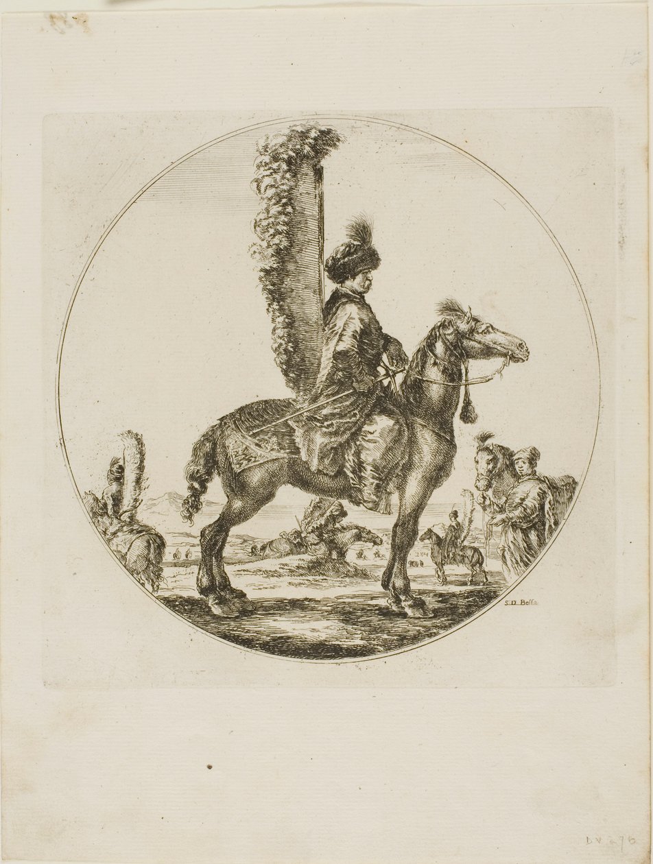 Polonyalı Süvari by Stefano della Bella