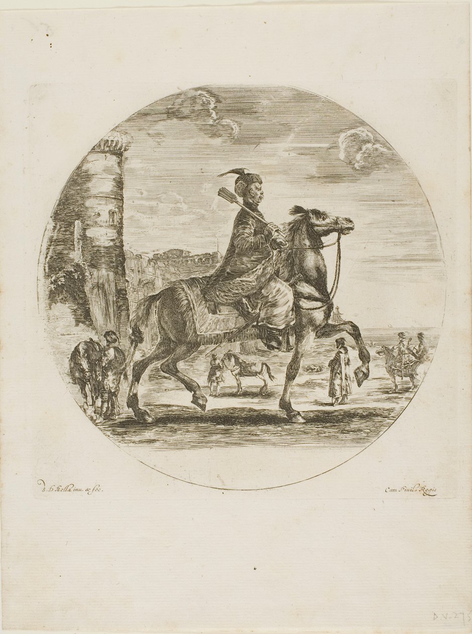 Polonyalı Süvari by Stefano della Bella