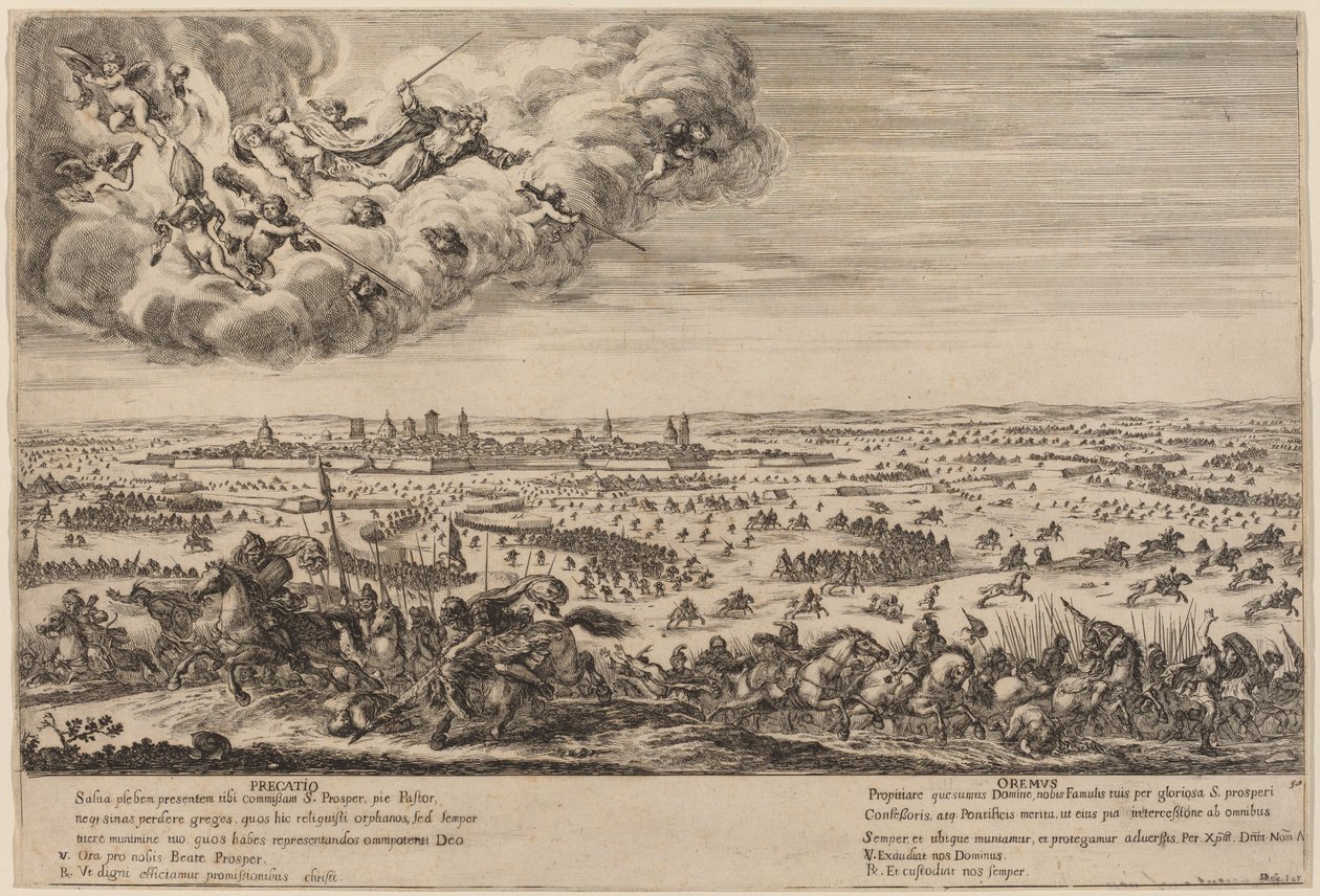 Aziz Prosper, muhtemelen 1652. by Stefano della Bella