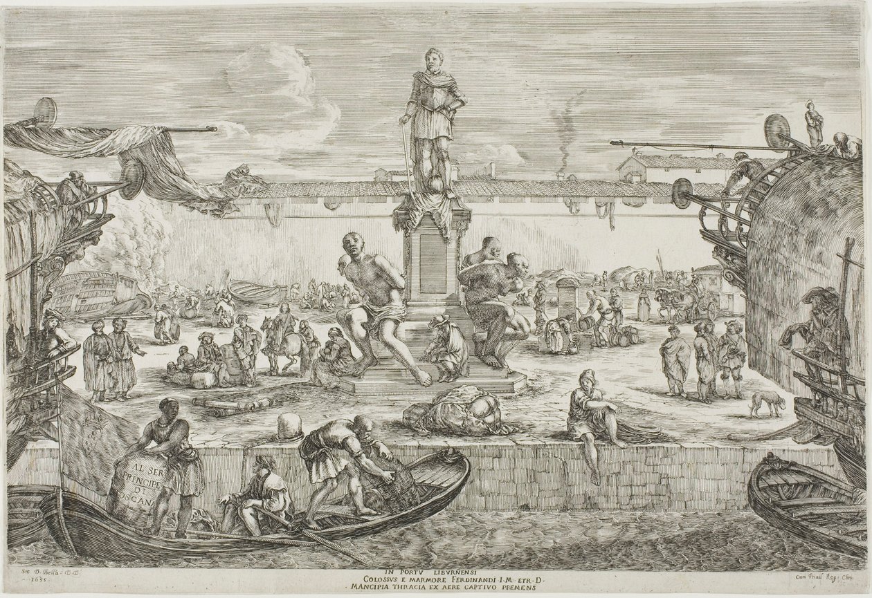 Toskana Büyük Dükü I. Ferdinand Heykeli by Stefano della Bella
