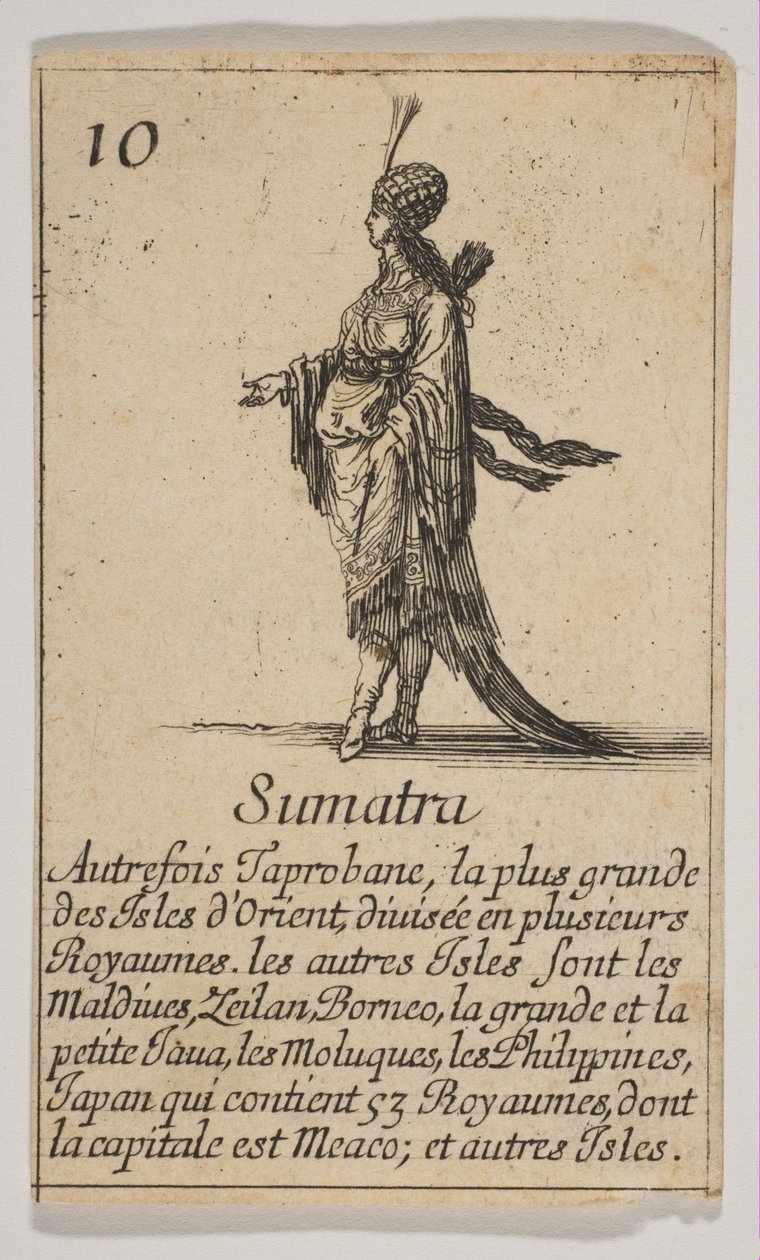 Sumatra, 1644. by Stefano della Bella