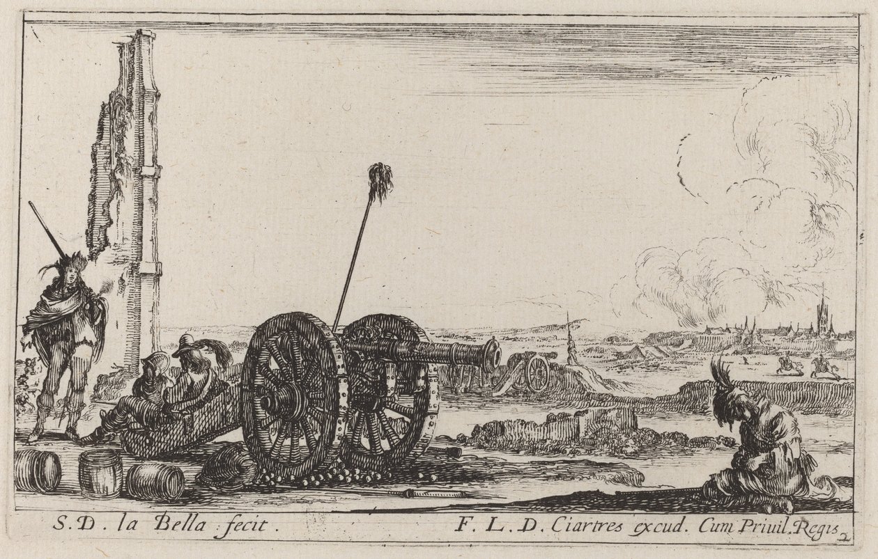 Top, c. 1641. by Stefano della Bella